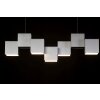 Plafonnier Grossmann ROCKS LED Aluminium, 5 lumières