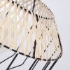 Suspension Tomu Noir, 1 lumière