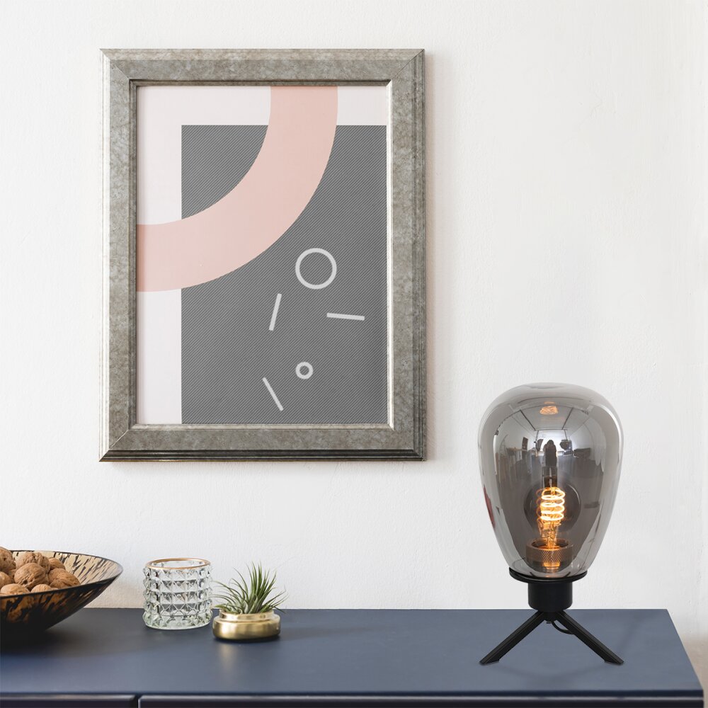 Lampe de table Steinhauer Reflexion Gris, Noir, 1 lumière main product photo