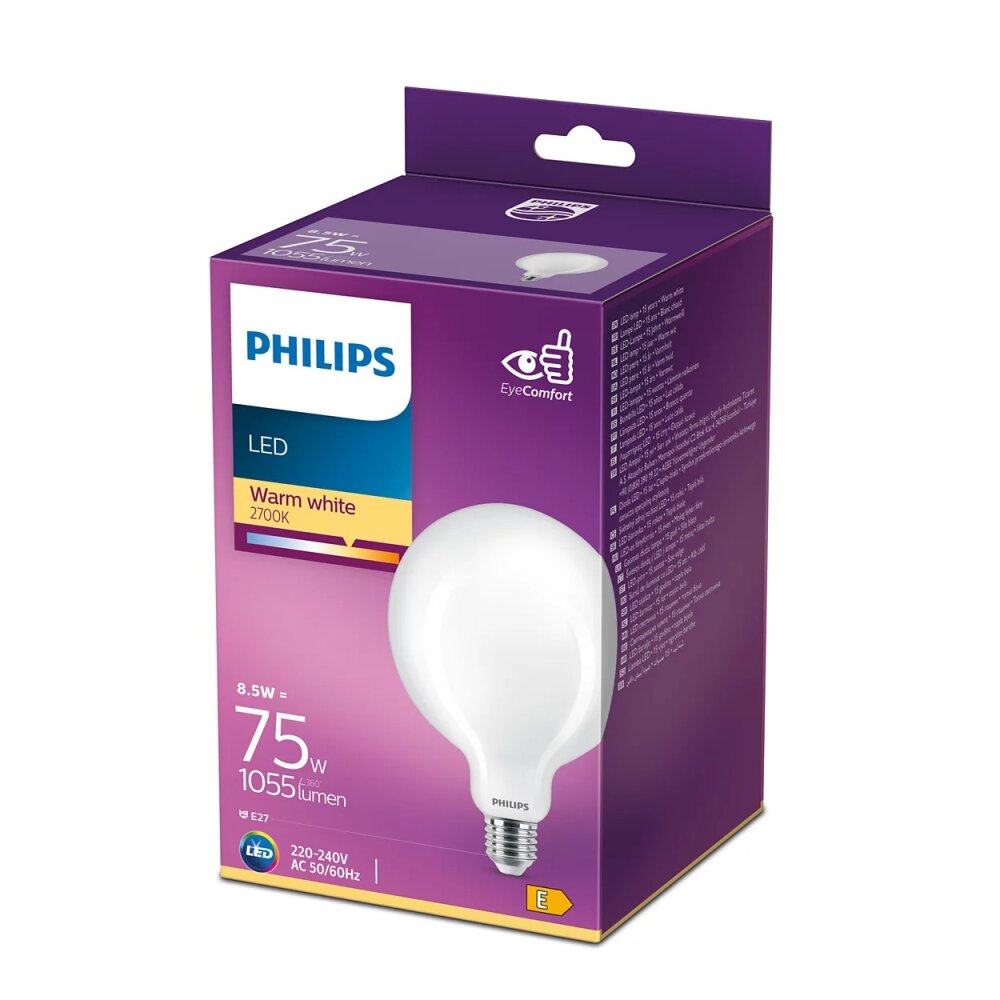 LED E27 75 Watt 2700 Kelvin 1055 Lumen Philips 8718699764753