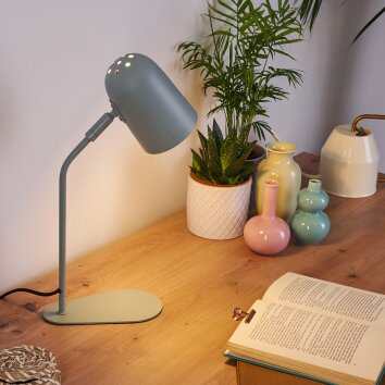 Lampe de table Gilsbro Vert, 1 lumière