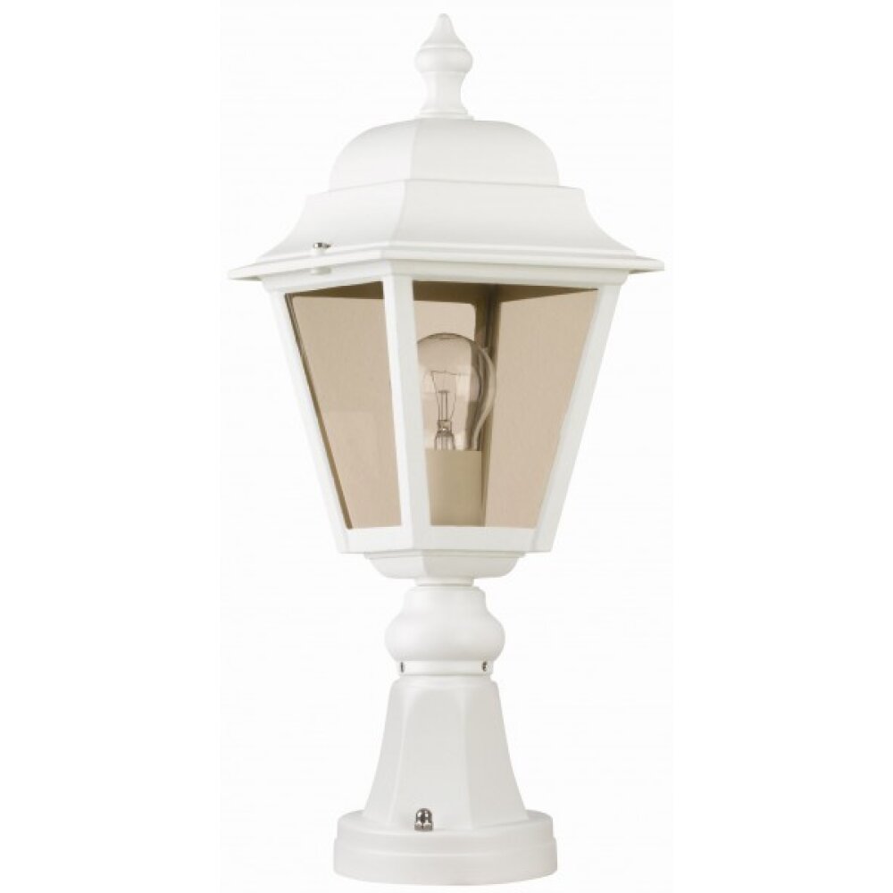 Borne d'éclairage LCD Lennestadt Blanc, 1 lumière main product photo