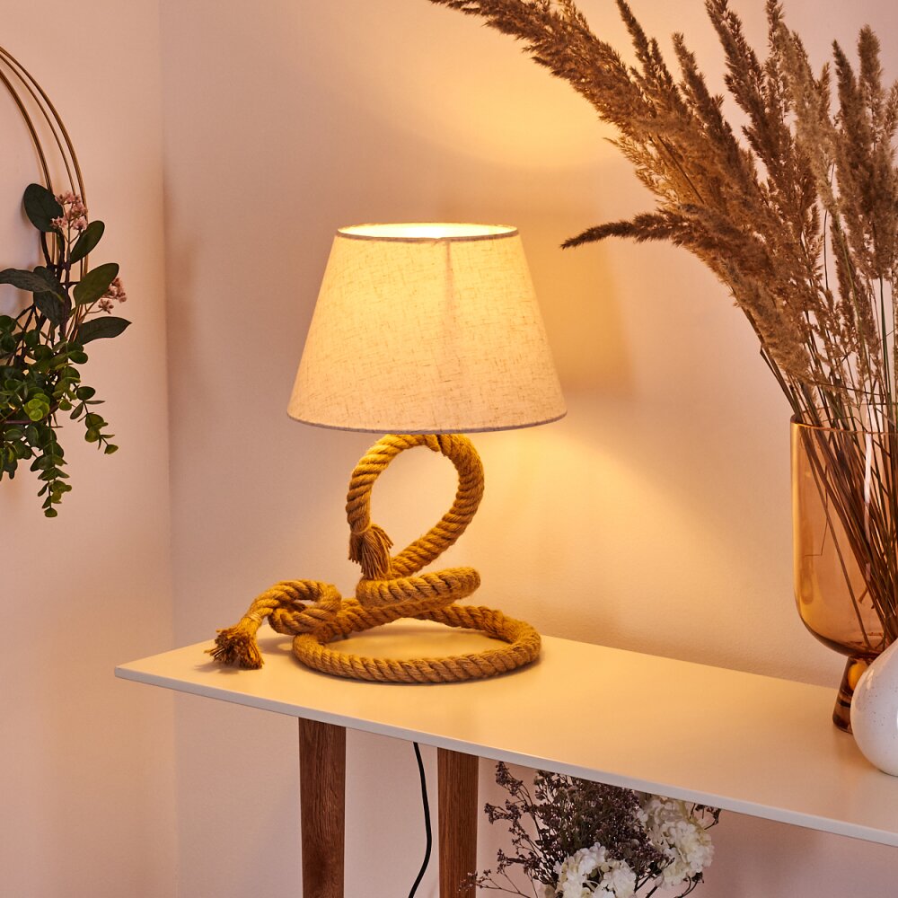 Lampe de table Makondo Brun, 1 lumière main product photo