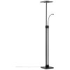 Lampadaire Brilliant Forrester LED Noir, 2 lumières