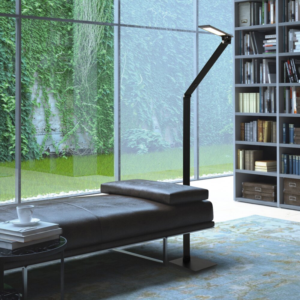 Lampadaire Steinhauer Serenade LED Noir, Blanc, 1 lumière main product photo