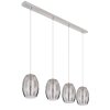 Suspension Globo NARRI Nickel mat, 4 lumières