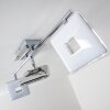 Spot plafond Trio Pontius LED Chrome, 3 lumières