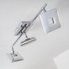 Spot plafond Trio Pontius LED Chrome, 3 lumières