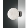 Applique murale Fabas Luce Ava Nickel mat, 1 lumière