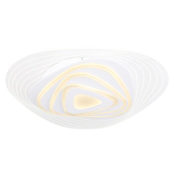 Plafonnier Globo JOCELYN LED Blanc, 1 lumière
