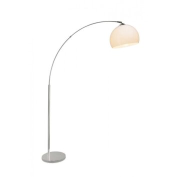 Lampadaire arqué Brilliant Vessa Chrome, 1 lumière