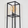 Lampadaire Flambeau Noir, 1 lumière