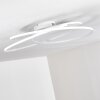Plafonnier Chute LED Blanc, 1 lumière