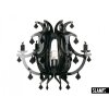 Applique murale Slamp GINETTA Noir, 1 lumière