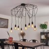Suspension Chitaj Noir, 1 lumière