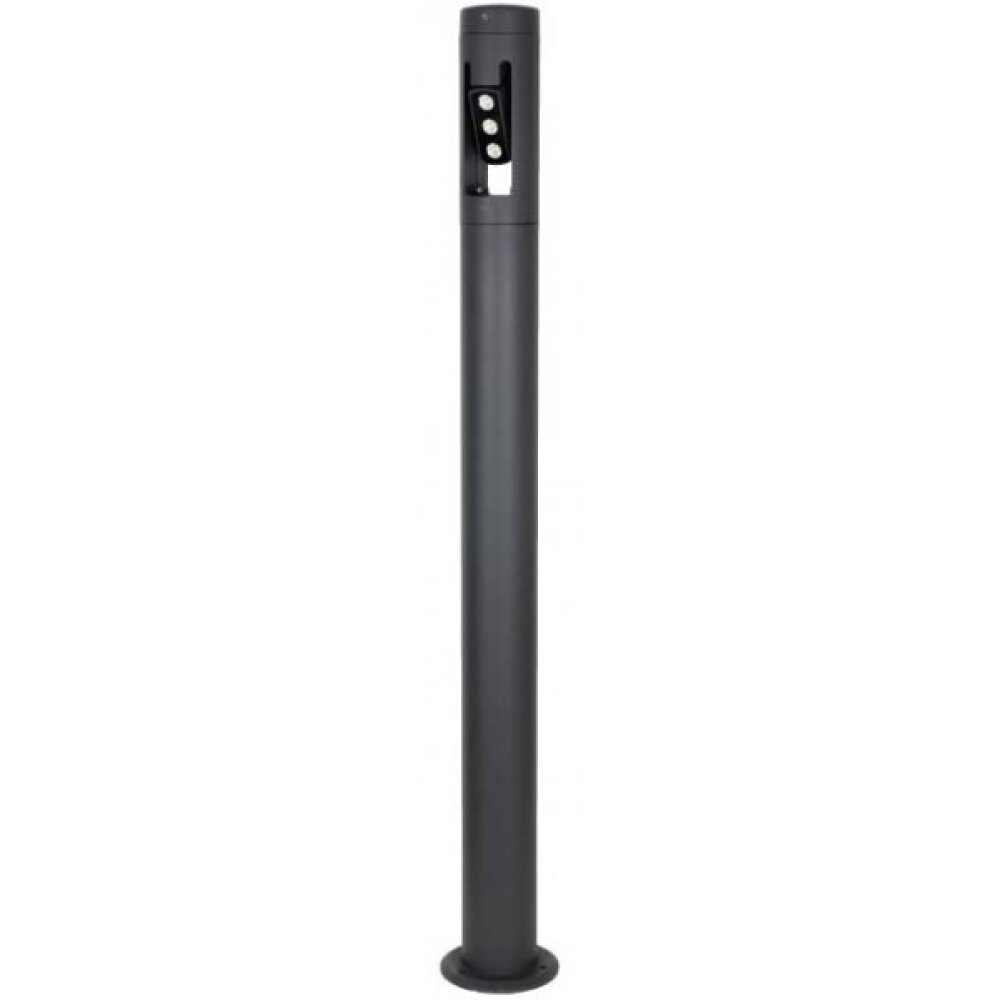 Borne d'éclairage LUTEC CYLIN LED Anthracite, 3 lumières main product photo