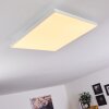 Plafonnier Cor LED Blanc, 1 lumière, Télécommandes