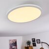 Plafonnier Ailik LED Blanc, 1 lumière, Télécommandes