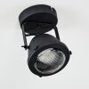 Plafonnier Glostrup LED Noir, 1 lumière