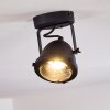 Plafonnier Glostrup LED Noir, 1 lumière