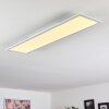 Plafonnier Nexo LED Blanc, 1 lumière, Télécommandes