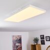 Plafonnier Buenaventura LED Blanc, 1 lumière, Télécommandes