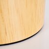 Lampe de table Castellar Bois clair, 1 lumière