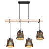 Suspension Globo ABLONA Noir, 4 lumières Suspension Globo ABLONA Noir, 4 lumières