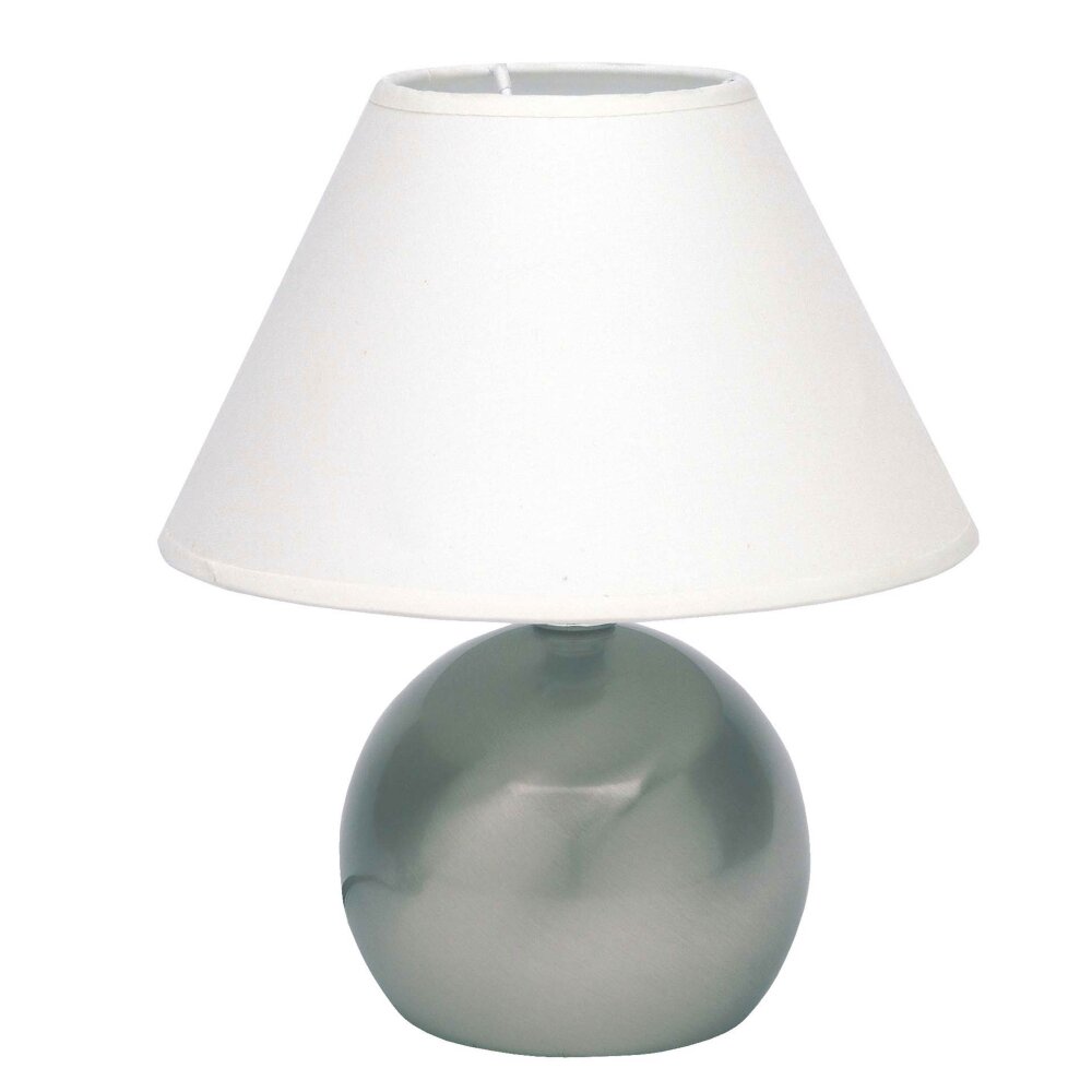 Lampe de table Brilliant Tarifa Gris, 1 lumière main product photo