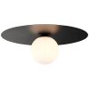 Plafonnier Brilliant Zon Noir, 1 lumière