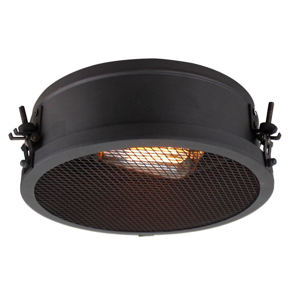 Plafonnier Brilliant Zois Noir, 1 lumière main product photo