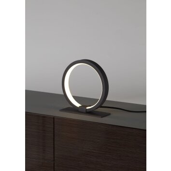 Lampe de table Mantra KITESURF LED Noir, 1 lumière