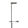 Lampadaire Steinhauer Turound LED Noir, 2 lumières