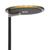 Lampadaire Steinhauer Turound LED Noir, 2 lumières