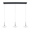 Suspension Steinhauer Tallerken LED Nickel mat, 3 lumières Suspension Steinhauer Tallerken LED Nickel mat, 3 lumières