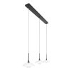 Suspension Steinhauer Tallerken LED Nickel mat, 3 lumières Suspension Steinhauer Tallerken LED Nickel mat, 3 lumières