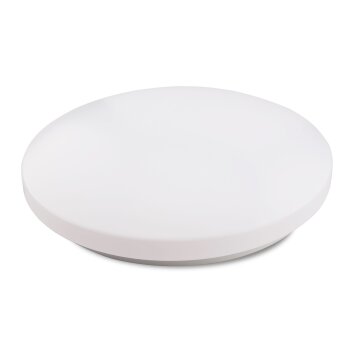 Plafonnier Mantra ZERO SMART LED Blanc, 1 lumière, Télécommandes