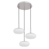 Suspension Globo MATTY LED Nickel mat, 1 lumière
