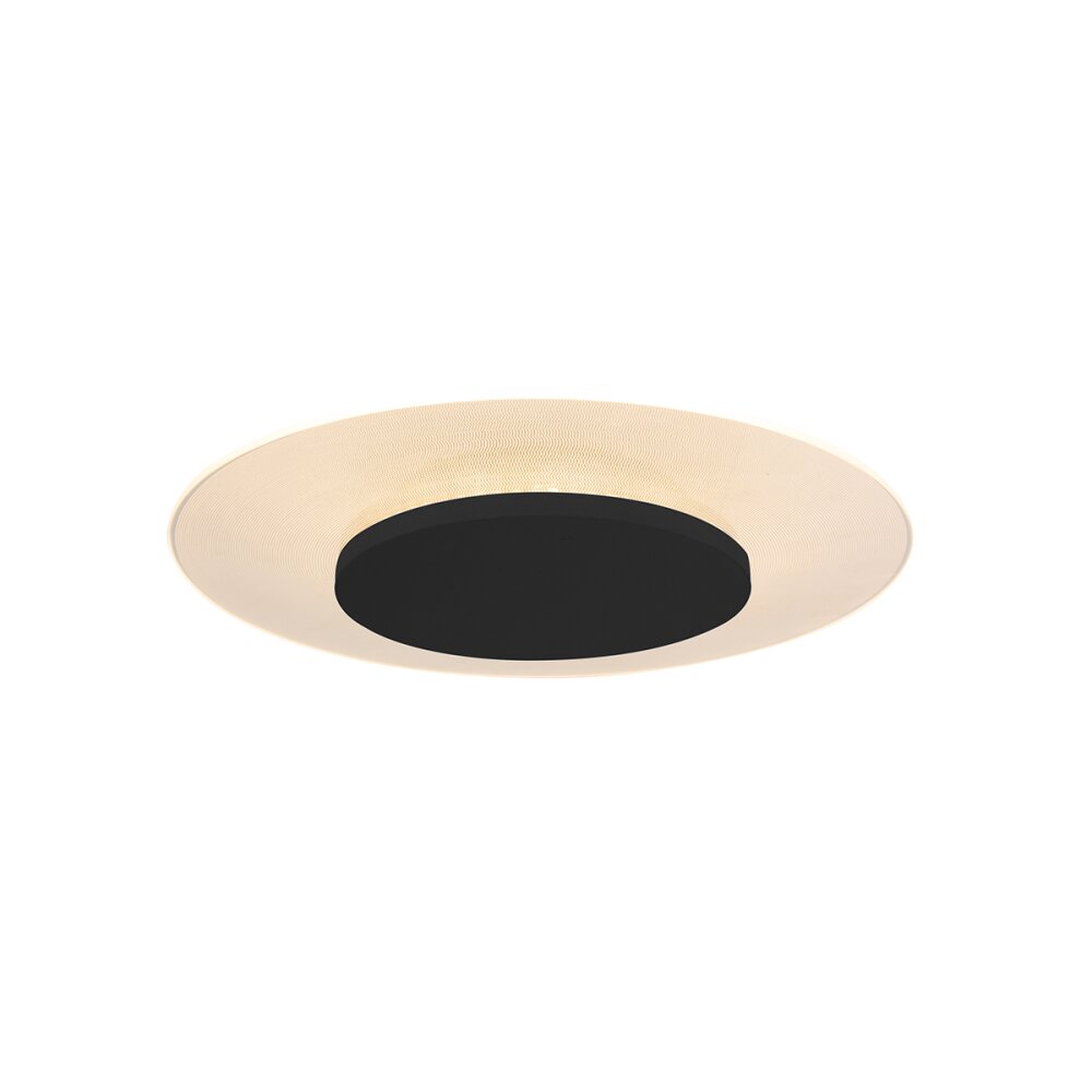 Plafonnier Steinhauer Lido LED Noir, 1 lumière main product photo