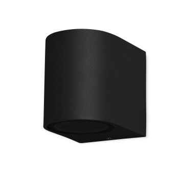 Applique murale d'extérieur Mantra KANDANCHU Noir, 1 lumière