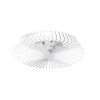 Ventilateur de plafond Mantra HIMALAYA LED Blanc, 1 lumière, Télécommandes