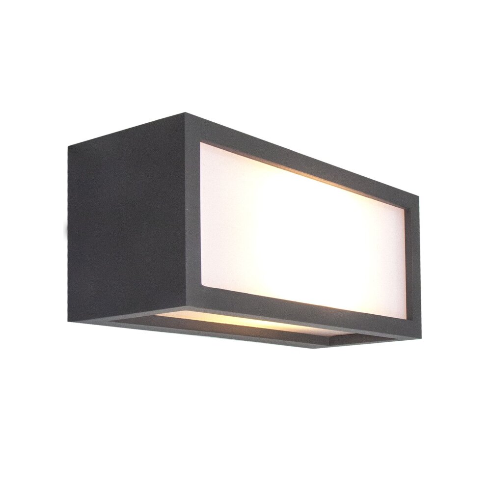 Applique murale d'extérieur Mantra UTAH Gris, 1 lumière main product photo