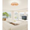 Ventilateur de plafond Mantra HIMALAYA LED Bois clair, 1 lumière, Télécommandes
