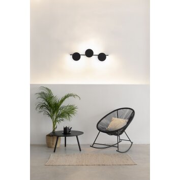 Applique murale Mantra ERIS LED Noir, 1 lumière