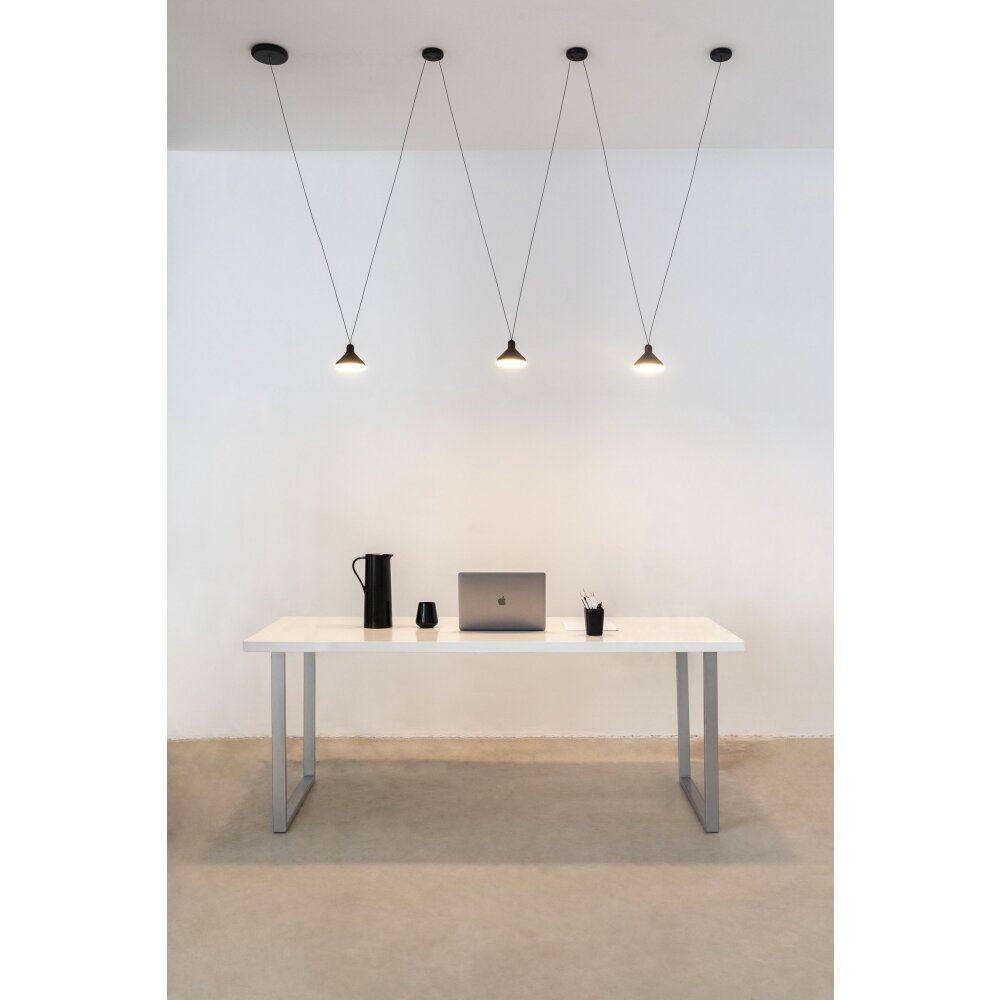 Suspension Mantra ANTARES LED Noir, 1 lumière main product photo