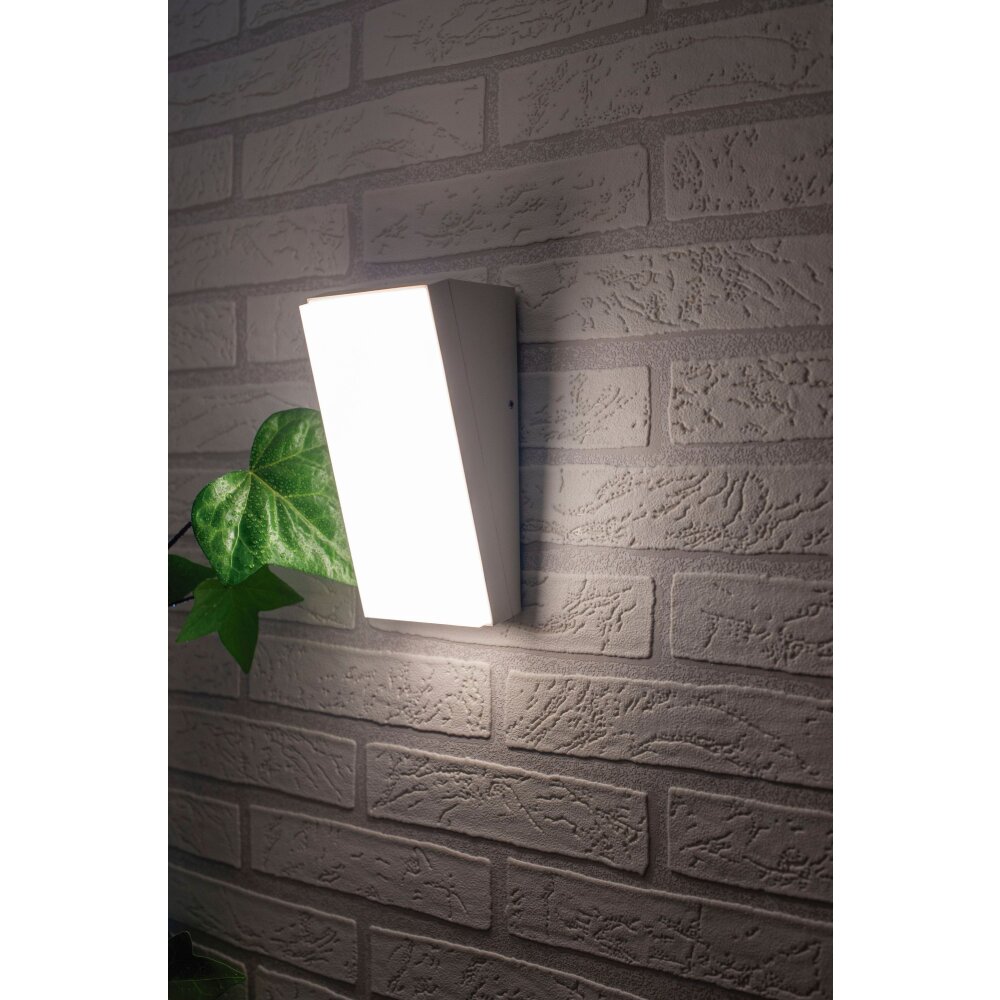 Applique murale d'extérieur Mantra SOLDEN LED Blanc, 1 lumière main product photo