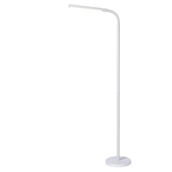 Lampadaire Lucide GILLY LED Blanc, 1 lumière