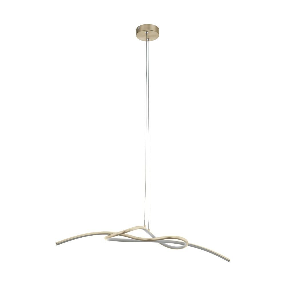 Suspension Eglo NOVAFELTRIA LED Nickel mat, 1 lumière main product photo