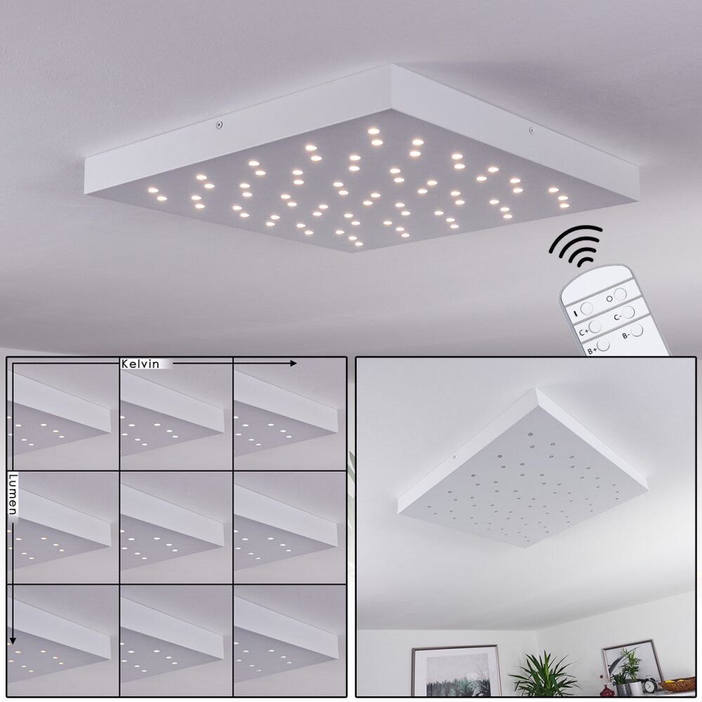 Plafonnier Cetara LED Gris, 1 lumière main product photo