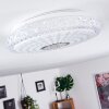 Plafonnier Cavalese LED Blanc, 1 lumière